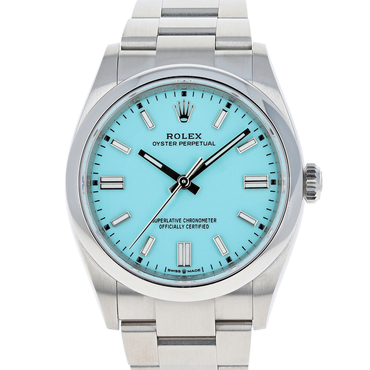 Rolex Oyster Perpetual 36 mm 126000 Turquoise NEW 2026 JULY
