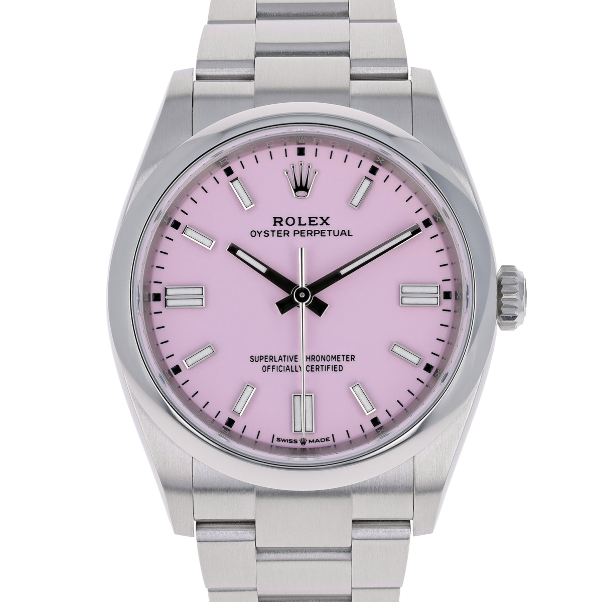 Rolex Oyster Perpetual 36 mm 126000 NEW 2026 JUNE Candy Pink – BDHD