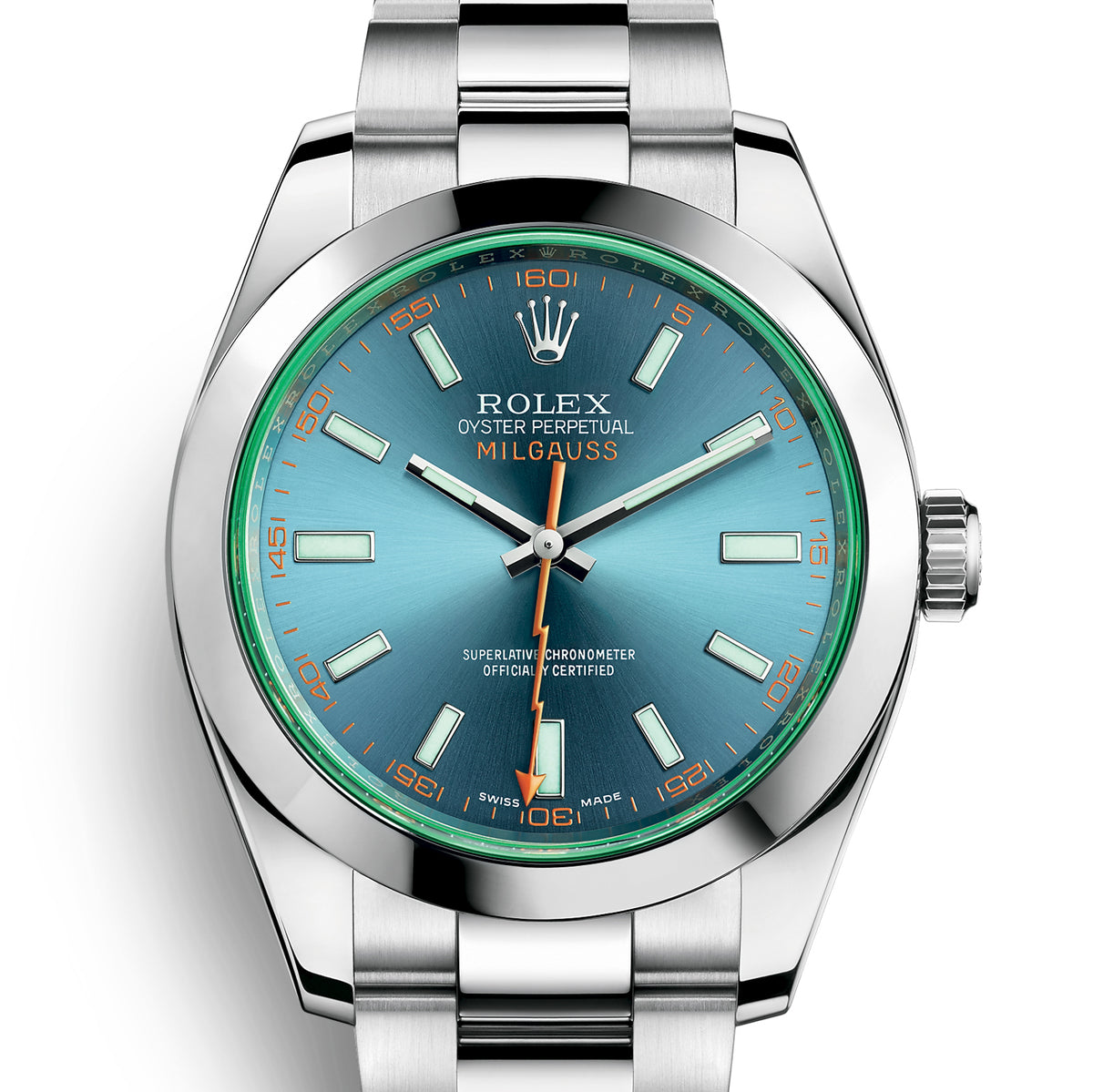 ず Rolex Milgauss Z-Blue 116400GV 40mm