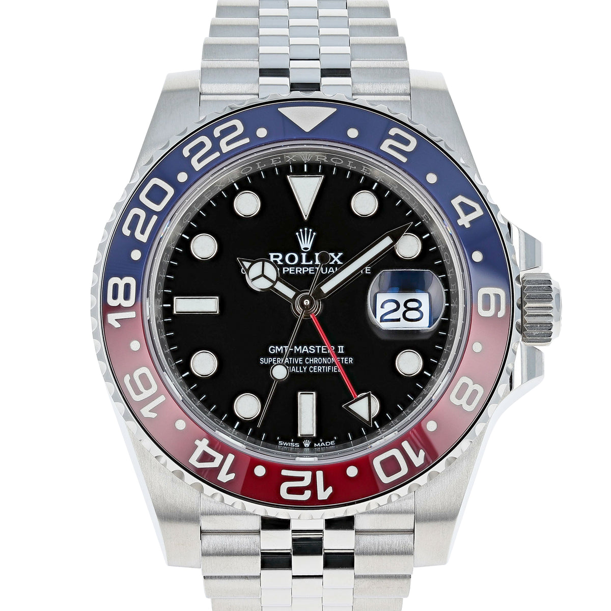 Rolex GMT-Master II 126710BLRO Pepsi NEW 2025 Jubilee Steel