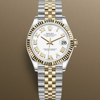 Rolex Datejust 31 mm 278273 White Roman NEW 2024 Jubilee Gold & Steel 31 mm