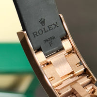Rolex Daytona 126515LN Chocolate NEW 2025 AUGUST Rose Gold Oysterflex 40 mm