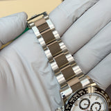 Rolex Daytona 116500LN White Panda 2022 DECEMBER FULL SET Steel 40 mm