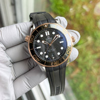 Omega Seamaster Diver 300M 2024 Full Set Rose Gold Steel 42 mm
