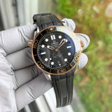 Omega Seamaster Diver 300M 2024 Full Set Rose Gold Steel 42 mm
