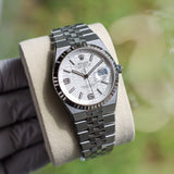 Rolex Land-Dweller NEW 2026 127234 White Steel 36 mm