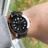 Omega Seamaster Diver 300M 2024 Full Set Rose Gold Steel 42 mm