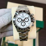 Rolex Daytona 116500LN White Panda 2022 DECEMBER FULL SET Steel 40 mm