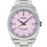 Rolex Oyster Perpetual 36 mm 126000 Candy Pink NEW 2024 STICKERS