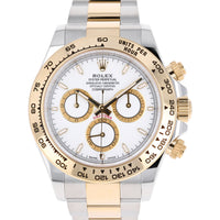 Rolex Daytona 126503 White NEW 2025 Gold and Steel 40 mm