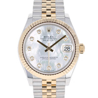 Rolex Datejust 31 mm 278273 Mother of Pearl White NEW 2025 MOP Jubilee Gold & Steel