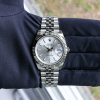 Rolex Datejust 41 mm 126334 Silver Jubilee NEW 2024 FEB