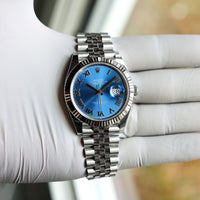 Rolex Datejust 41 mm 126334 Azzurro Blue NEW 2024 MARCH Roman Jubilee