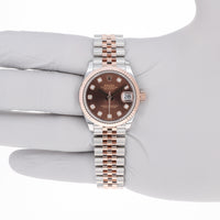 Rolex Datejust 31 mm 278271 Chocolate NEW 2025 JUNE Rose Gold & Steel Jubilee