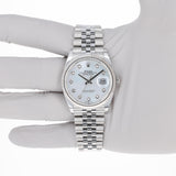 Rolex Datejust 36 mm 126234 Mother of Pearl NEW 2024 MOP White Diamonds Jubilee