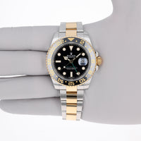 Rolex GMT-Master II 116713LN Full Set Gold & Steel Oyster 40 mm