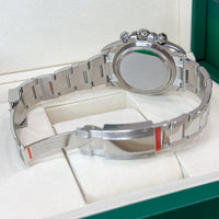Rolex Daytona 126500LN White NEW STICKERS 2025 JULY Panda Oyster Steel 40 mm