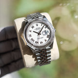 Rolex Datejust 41 mm 2026 UNWORN 126334 White Roman Jubilee Steel