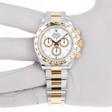 Rolex Daytona 126503 White NEW 2025 Gold and Steel 40 mm