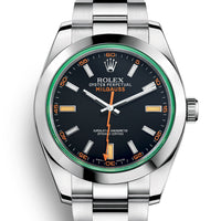 Rolex Milgauss 116400GV 2023 FULL SET Black Oyster Steel 40 mm