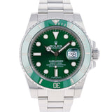 Rolex Submariner Date 116610LV Green Hulk Full Set 40 mm