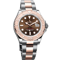 Rolex Yacht-Master 116621 Chocolate 2018 Full Set Rose Gold & Steel 40 mm