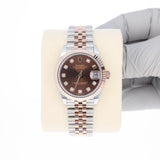 Rolex Datejust 31 mm 278271 Chocolate NEW 2025 JUNE Rose Gold & Steel Jubilee