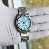 Rolex Oyster Perpetual 36 mm 126000 Turquoise NEW 2026 Tiffany Blue