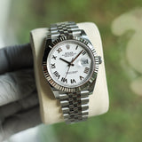 Rolex Datejust 41 mm 2026 UNWORN 126334 White Roman Jubilee Steel