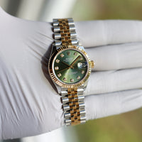 Rolex Datejust 31 mm 278273 Olive Green NEW 2025 AUGUST Diamonds Jubilee