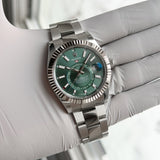 Rolex Sky-Dweller 336934 Green NEW 2026 FEBRUARY Oyster Steel 42 mm