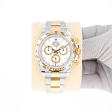 Rolex Daytona 126503 White NEW 2025 Gold and Steel 40 mm