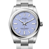 Rolex Oyster Perpetual 34 mm 124200 NEW 2025 Lavender