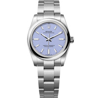 Rolex Oyster Perpetual 34 mm 124200 NEW 2025 Lavender