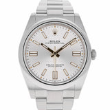 Rolex Oyster Perpetual 41 mm 124300 Silver