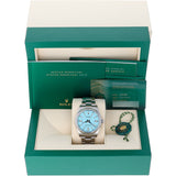 Rolex Oyster Perpetual 41 mm 124300 Turquoise Blue