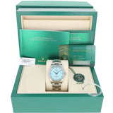 Rolex Oyster Perpetual 36 mm 126000 Turquoise NEW 2026 JULY Tiffany Blue
