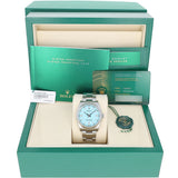 Rolex Oyster Perpetual 36 mm 126000 Turquoise NEW 2026 Tiffany Blue