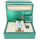 Rolex Oyster Perpetual 36 mm 126000 Turquoise NEW 2025 Tiffany Blue