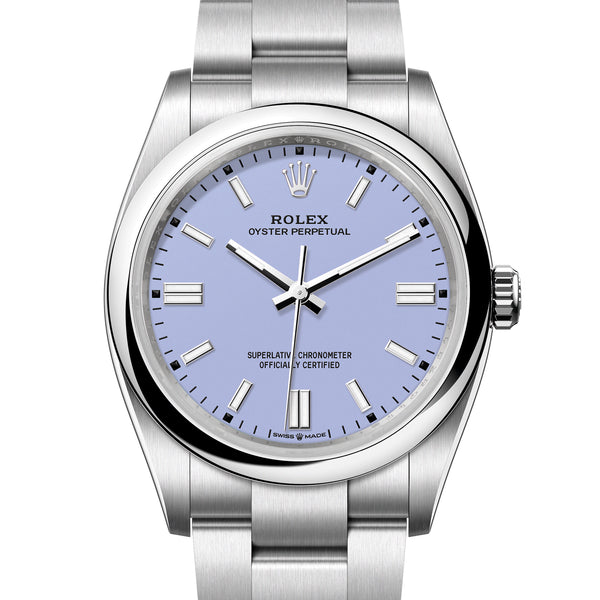 Rolex Oyster Perpetual 36 mm 126000 Lavender NEW 2025 OCTOBER