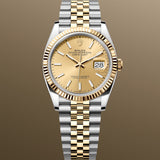 Rolex Datejust 36 mm 126233 Champagne NEW 2026 Jubilee Gold & Steel