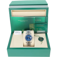 Rolex Datejust 36 mm 126234 Blue NEW 2025 JULY Jubilee Steel