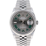 Rolex Datejust 36 mm 126234 Wimbledon Slate Roman NEW 2026 MARCH Jubilee
