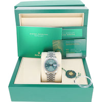 Rolex Datejust 36 mm 126234 Mint Green NEW 2025 Jubilee
