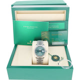 Rolex Datejust 36 mm 126234 Mint Green NEW 2025 Jubilee