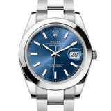 Rolex Datejust 41 mm 126300 Blue NEW 2026 Oyster Steel