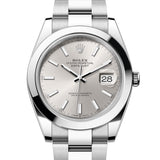Rolex Datejust 41 mm 126300 Silver NEW 2026 Oyster Steel