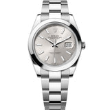 Rolex Datejust 41 mm 126300 Silver NEW 2026 Oyster Steel