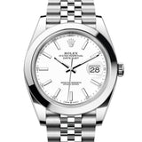 Rolex Datejust 41 mm 126300 White NEW 2026 Jubilee Steel