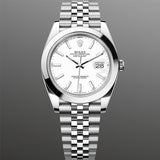 Rolex Datejust 41 mm 126300 White NEW 2026 Jubilee Steel